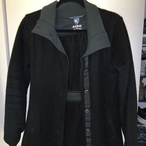 Kuhl black pea coat